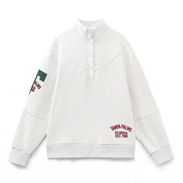 Women Fashion Printing Sweatshirts