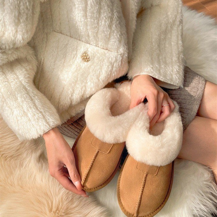 Winter Warm Thick Cotton Slippers