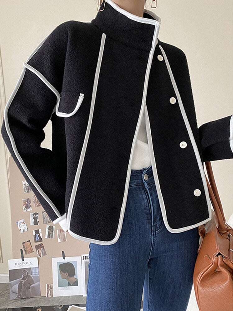 Fashion Velvet Coat For Women