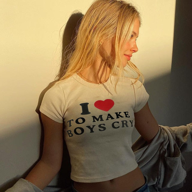 Cute Betty Boop Crop Tops