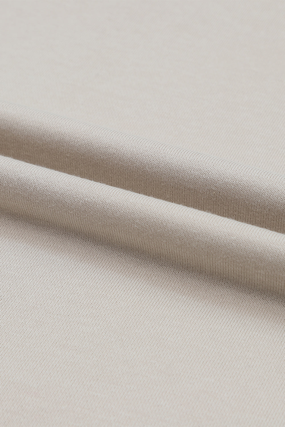 Gray Long Sleeve Top and Drawstring Pants Lounge Outfit