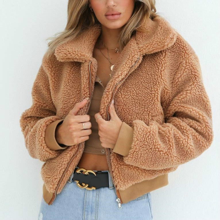 Fur Fashion Women Coat