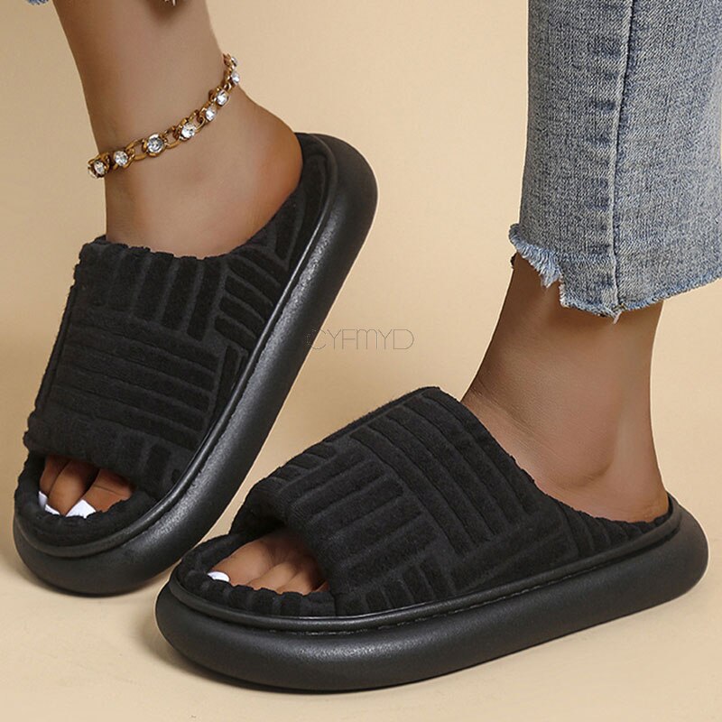 Tommy Thick Winter Slippers