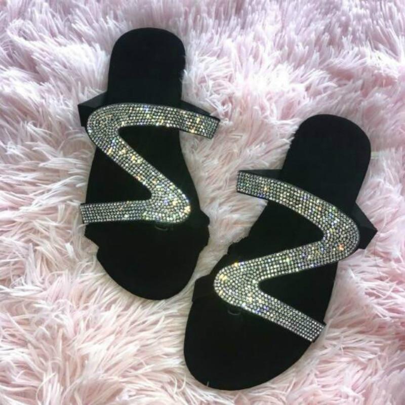 Ladies Diamond Sandals